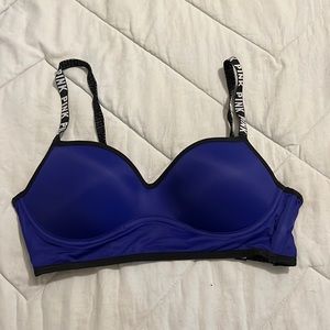 GREAT CONDITION ✨ VS PINK Royal Blue Bralette